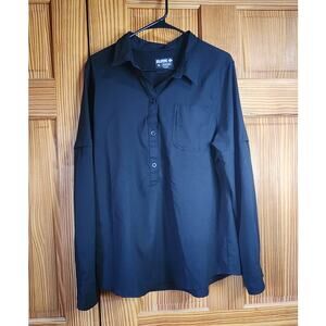 Women’s Reel Legends Performance Adventure Shirt – Black – XL